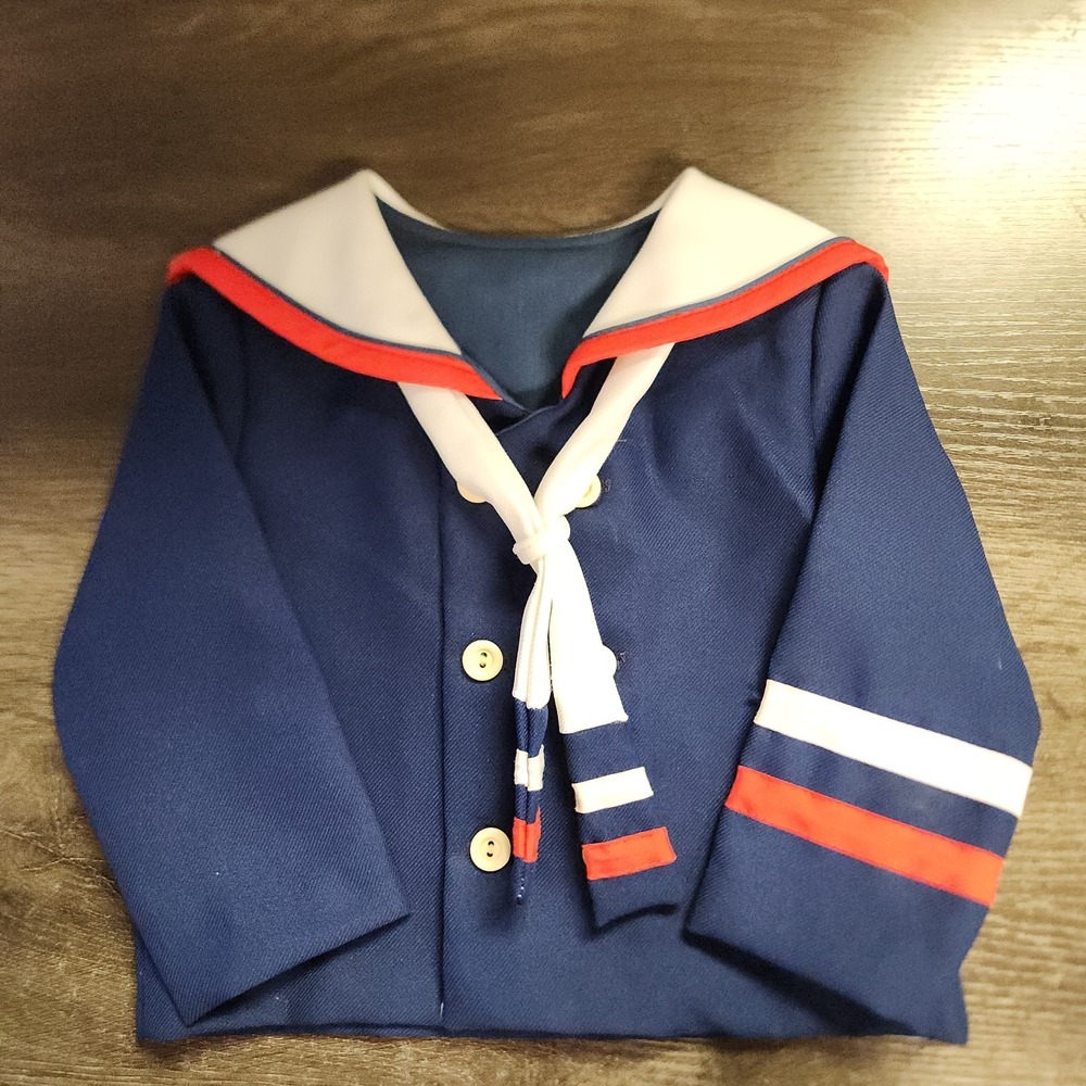 VTG Sailor Costume‎ Stranger Things Scoops Ahoy! Halloween 12 Months Shirt Only